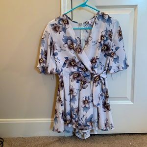 Floral romper